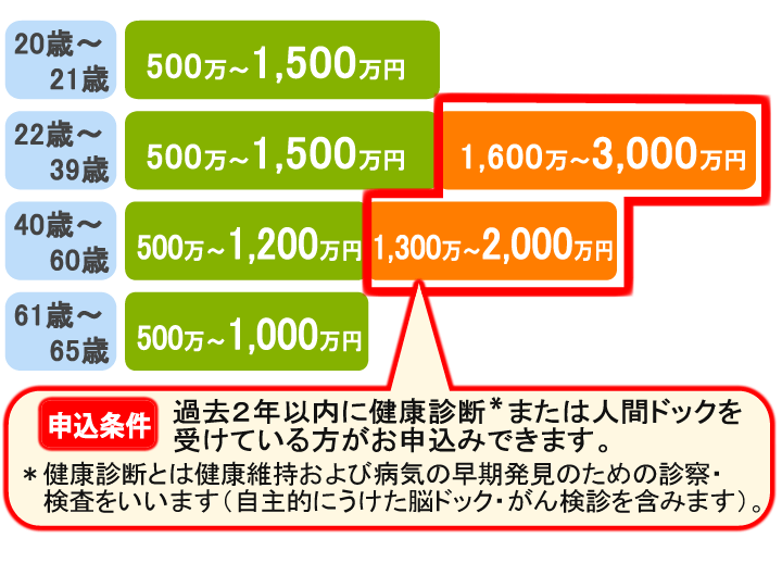 500万～1500万円申込条件図